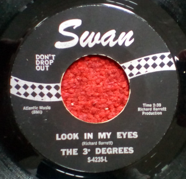 The Three Degrees : Look In My Eyes (7", Single, Mono)