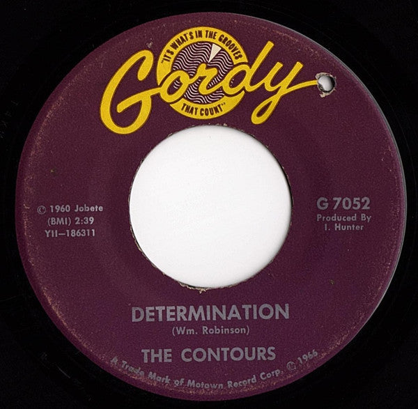 The Contours : Just A Little Misunderstanding (7", Single, Mono, Nas)