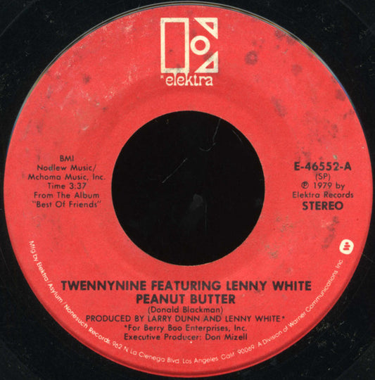 Twennynine Featuring Lenny White : Peanut Butter (7", Single, SP)