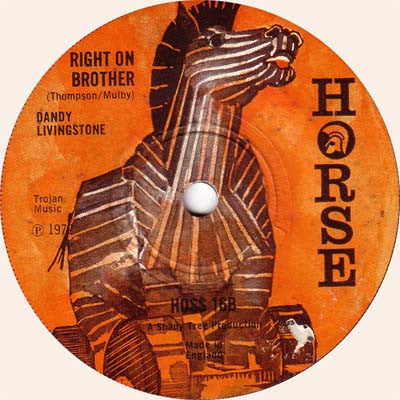 Dandy Livingstone : Suzanne, Beware Of The Devil (7", Single, Sol)