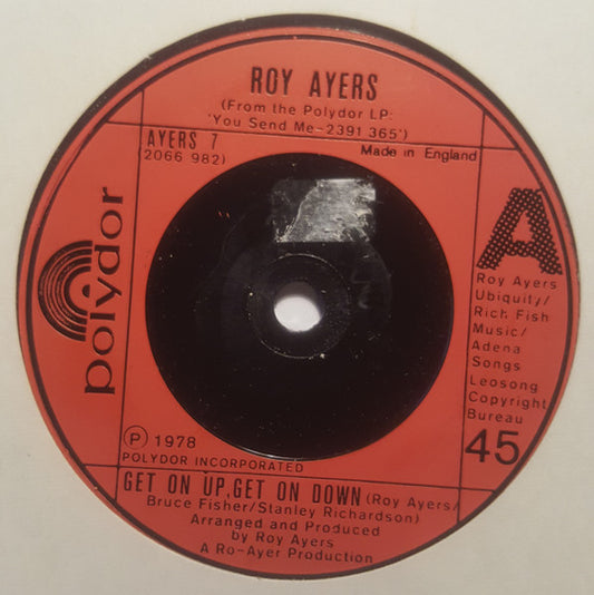 Roy Ayers : Get On Up, Get On Down (7", Single)