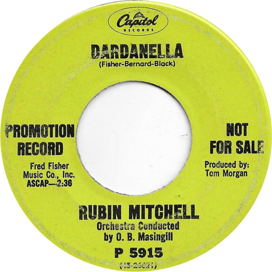 Rubin Mitchell : Dardanella (7", Promo)