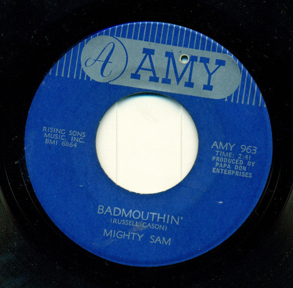 Mighty Sam : Fannie Mae / Badmouthin' (7", Single)