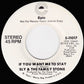 Sly & The Family Stone : If You Want Me To Stay (7", Single, Mono, Promo)