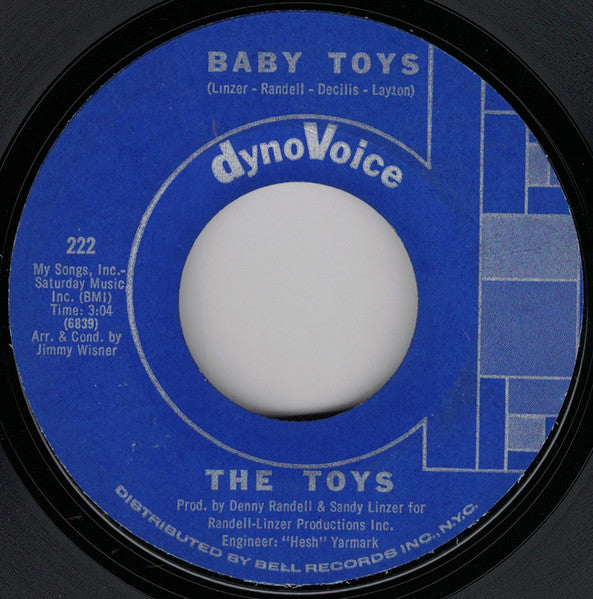 The Toys : Baby Toys (7", Single, Mon)