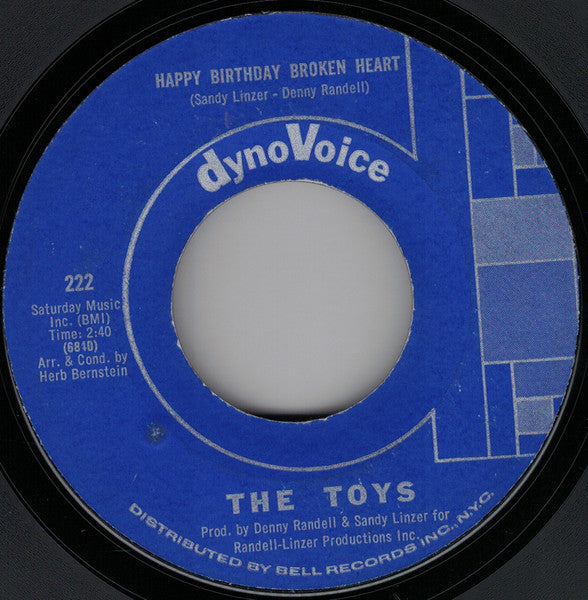 The Toys : Baby Toys (7", Single, Mon)