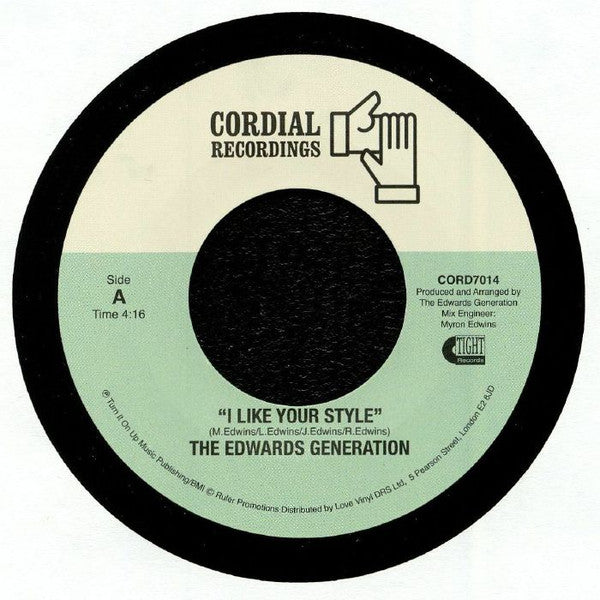 The Edwards Generation : I Like Your Style (7", Single)