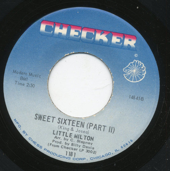 Little Milton : Sweet Sixteen (7", Single)