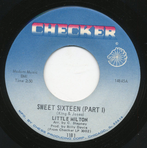 Little Milton : Sweet Sixteen (7", Single)