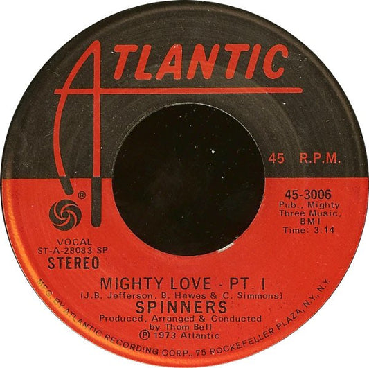 Spinners : Mighty Love (7", Spe)