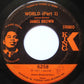James Brown : World (7", Single, Mon)