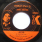James Brown : World (7", Single, Mon)