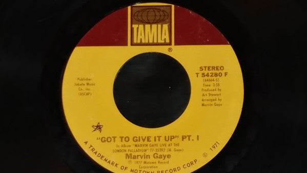 Marvin Gaye : Got To Give It Up (7", Single)