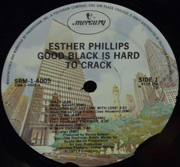 Esther Phillips : Good Black Is Hard To Crack (LP, Album)