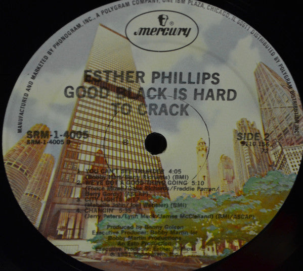 Esther Phillips : Good Black Is Hard To Crack (LP, Album)