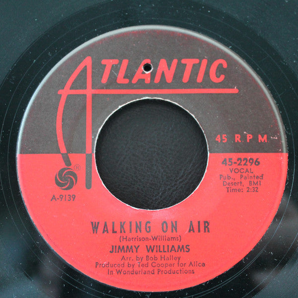 Jimmy Williams (3) : Walking On Air / I'm So Lost (7", Single)