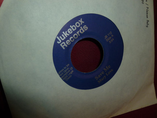 Mary Love / Long John Baldry : Save Me / When You're Ugly Like Me (7")