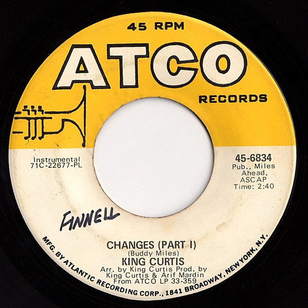 King Curtis : Changes (7", PL)