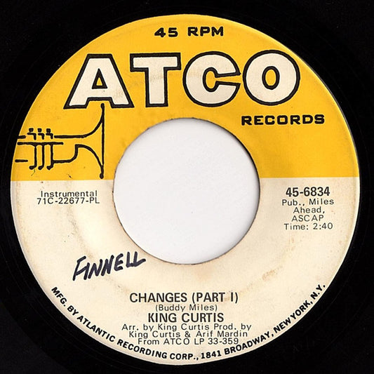 King Curtis : Changes (7", PL)