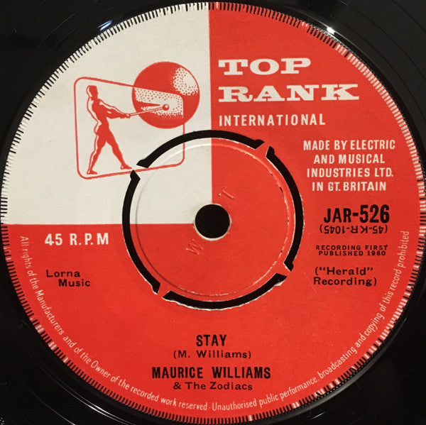 Maurice Williams & The Zodiacs : Stay (7", Single)