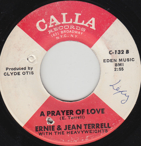 Ernie Terrell & Jean Terrell With The Heavyweights : Grandpa's House (7")