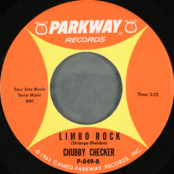 Chubby Checker : Popeye The Hitchhiker / Limbo Rock (7", Single)