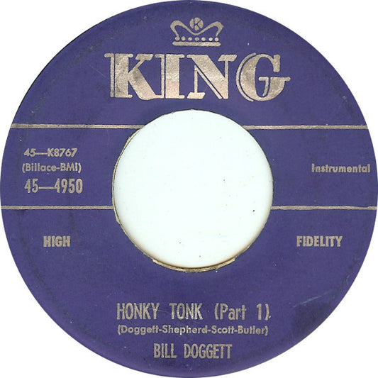 Bill Doggett : Honky Tonk (7", Single)