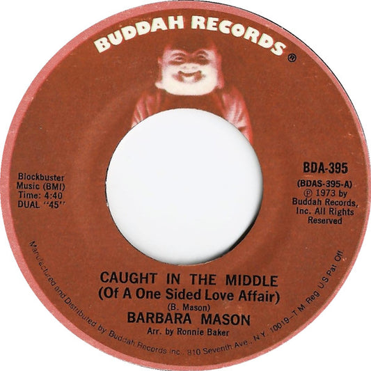 Barbara Mason : Caught In The Middle (Of A One Sided Love Affair) / Give Him Up (7")