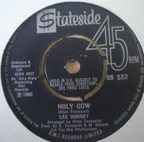 Lee Dorsey : Holy Cow / Operation Heartache (7", Single)