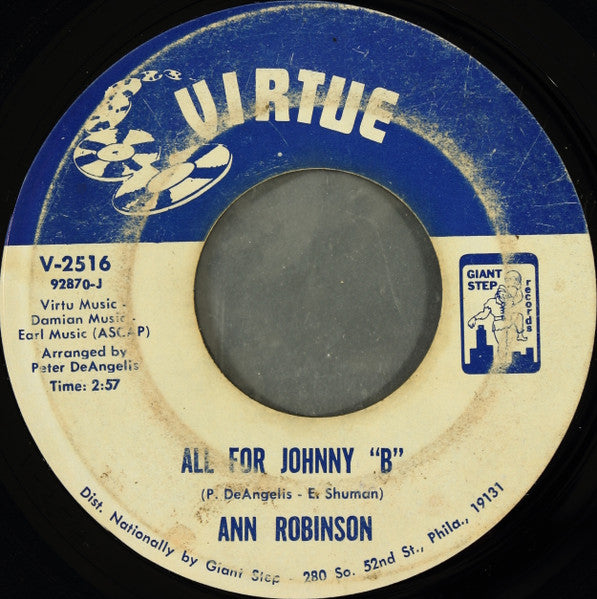 Ann Robinson : Little Miss Lonely (7", Single)