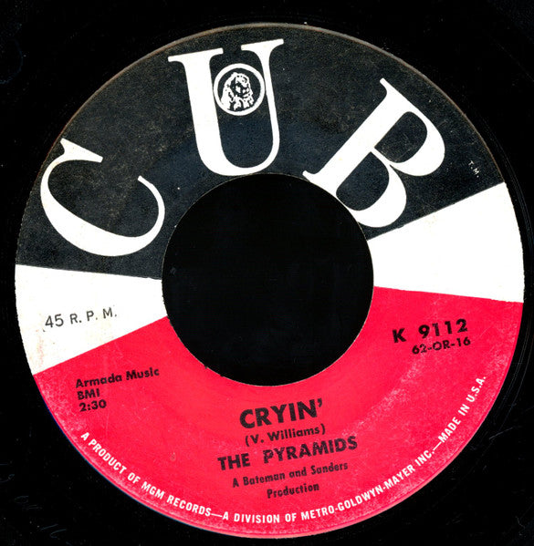 The Pyramids (5) : I'm The Playboy / Cryin' (7", Single, MGM)