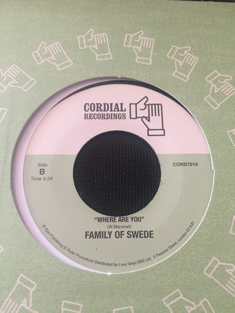 Family Of Swede : Living From Day To Day (7", Ltd)