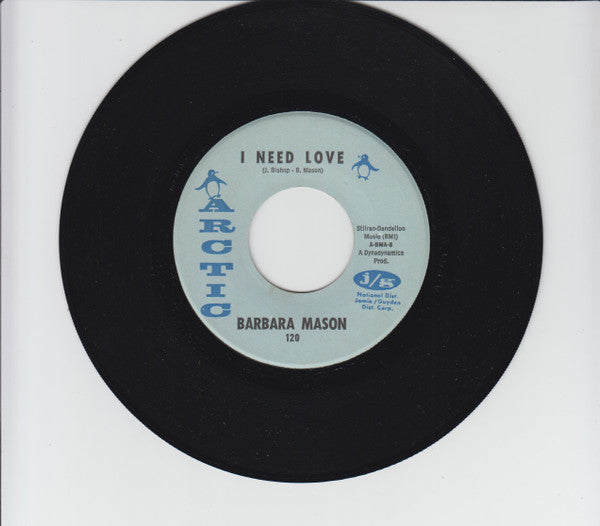 Barbara Mason : I Need Love / Bobby, Is My Baby (7", Single)