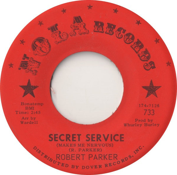 Robert Parker : Yak Yak Yak / Secret Service (Makes Me Nervous) (7", Single)