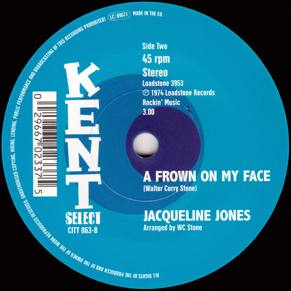 Mighty Whites / Jacqueline Jones : Given My Life / A Frown On My Face (7")