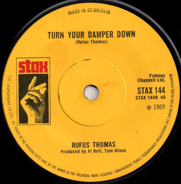 Rufus Thomas : Do The Funky Chicken (7", Single)