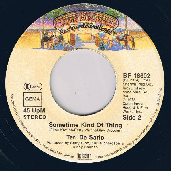 Teri Desario : Ain't Nothing Gonna Keep Me From You (7", Single)