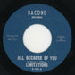 The Limitations : All Because Of You / My Baby (7", Single, Ltd)