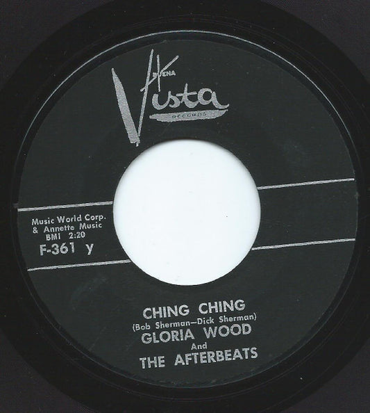 Gloria Wood And The Afterbeats : Ching Ching (7")