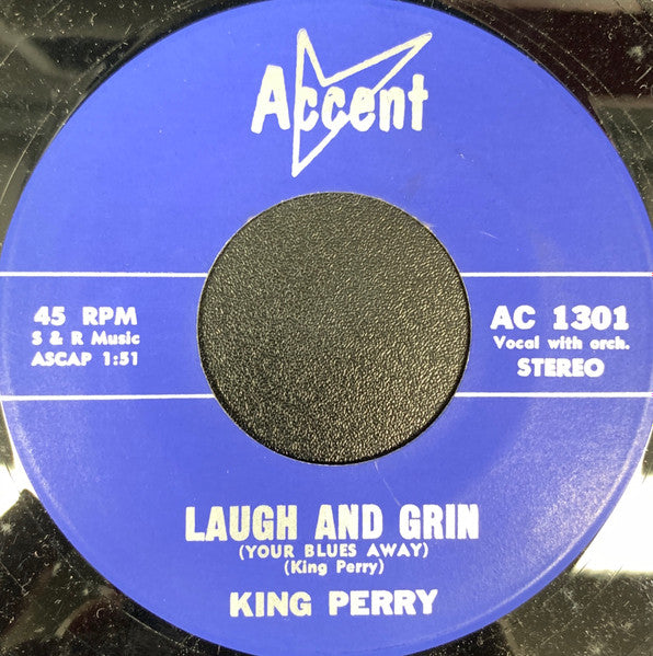 King Perry : The Green Green Grass Of Home / Laugh And Grin (7", Single)