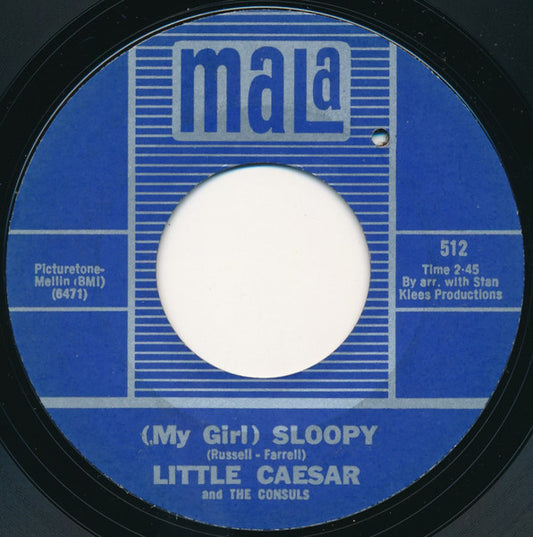 Little Caesar And The Consuls : (My Girl) Sloopy (7", Single)