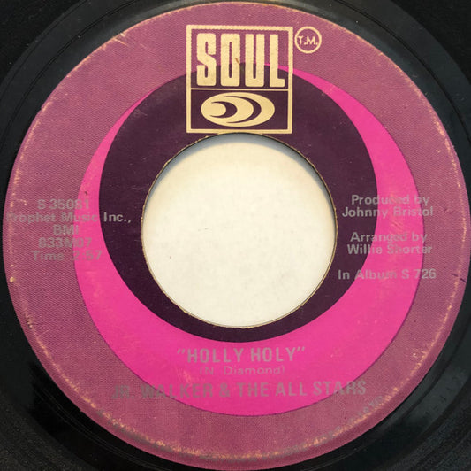 Junior Walker & The All Stars : Holly Holy / Carry Your Own Load (7", Single)