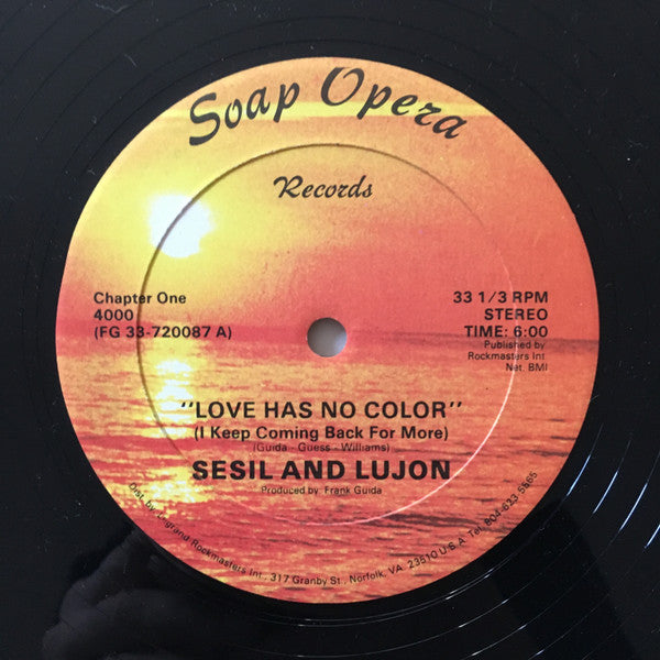 Sesil & Loujon : Love Has No Color (I Keep Coming Back For More) (12")