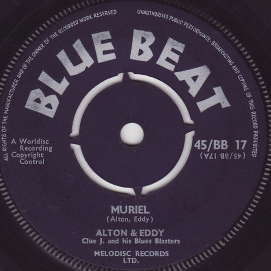 Alton & Eddy, Clue J. & The Blues Blasters / Clue J. & The Blues Blasters : Muriel / Silky (7", Single)