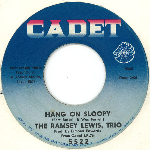 The Ramsey Lewis Trio : Hang On Sloopy / Movin' Easy (7", Single)