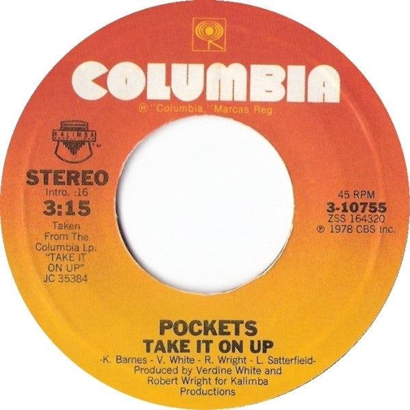 Pockets : Take It On Up / Sphinx (7", Styrene)