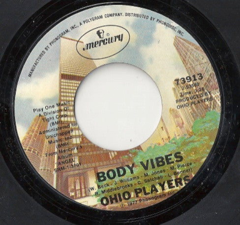 Ohio Players : Body Vibes / Don't Fight My Love (7", Single)