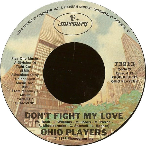 Ohio Players : Body Vibes / Don't Fight My Love (7", Single)