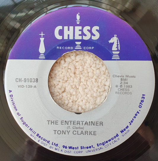 Tony Clarke (2) : The Entertainer / This Heart Of Mine (7", Single, RE)