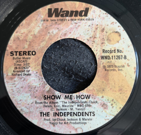 The Independents : The First Time We Met (7", Single)